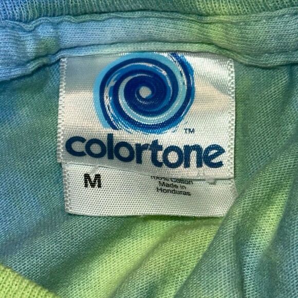 Colortone Multicolor Tie Dye Dancing Bears Short Sleeve T-Shirt Ladies Medium - Picture 5 of 9